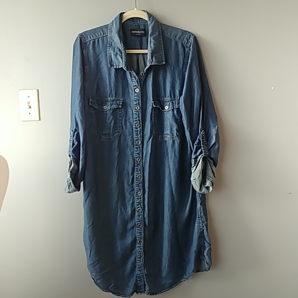 Parasuco Long blue Shirt size XL - Picture 1 of 4